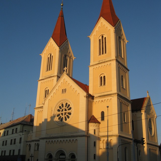 Plzeň, kostel sv. Jana Nepomuckého
