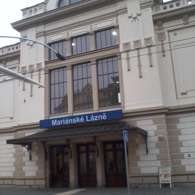 Marienbad, railway station