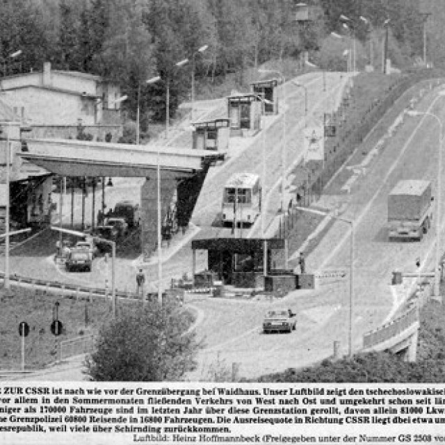 Rozvadov (Roßhaupt), border checkpoint