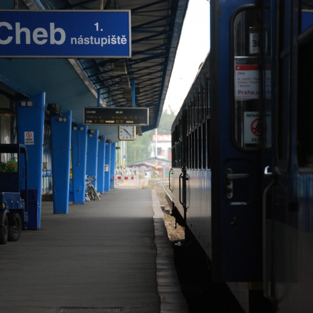 Cheb, Bahnhof